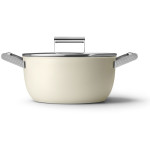 SMEG braadpan creme CSF2412CRM