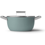 SMEG braadpan groen CSF2412EGM