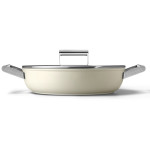 SMEG smoorpan creme DPF2812CRM