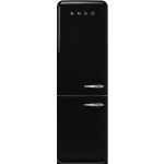 SMEG koelkast zwart FAB32LBL6