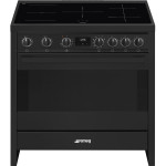SMEG fornuis inductie antraciet B95IMAN9