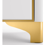 ILVE sierpoot Modern messing