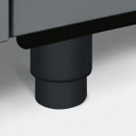 SMEG verhogingsset zwart KITH95MN