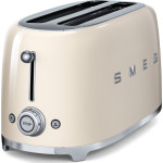 SMEG broodrooster crème TSF02CREU