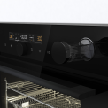 Pelgrim OPASC560ZWA inbouw zwarte oven
