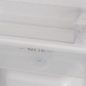 Exquisit SBS146-WS-040ES Amerikaanse koelkast deur lade