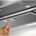 AEG DPE5950M vlakscherm afzuigkap - rvs-look - 90 cm breed