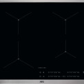 AEG IAE64411XB inbouw inductie kookplaat - 60 cm. breed - rvs rand