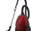 AEG VX82-1-2CR rode stofzuiger met stofzak - zeer stil 57 dB