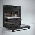 Atag CS6695D inbouw combi-stoomoven - grafiet - nis 60