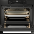 Atag CSX4695D inbouw combi-stoomoven met magnetron - grafiet 