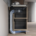Atag HIDD07471EX inbouw inductie kookplaat met afzuiging