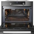 Atag BCM46121C inbouw oven met magnetron - blacksteel