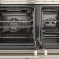 De beide ovens van de Boretti VT946IX kunnen apart of tegelijkertijd gebruikt worden