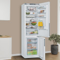 Bosch KGE49AWCA vrijstaande koel/vriescombinatie - 70 cm. breed