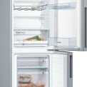 Bosch KGV33VLEA vrijstaande koelkast rvs-look