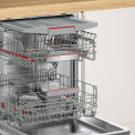 Bosch SBV6ZCX06E verhoogde inbouw vaatwasser met besteklade