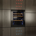 Dunavox DVP-25.65DB inbouw wijnkoelkast - zwart