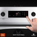 Elementi di Cucina EC9036-IX-B inductie fornuis - klassiek - rvs