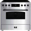Elementi di Cucina EC9036-IX-B inductie fornuis - klassiek - rvs