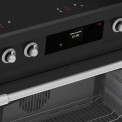 Elementi di Cucina EC9036-MZ-S inductie fornuis - klassiek - mat zwart