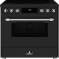 Elementi di Cucina EC9036-MZ-S inductie fornuis - klassiek - mat zwart