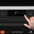Elementi di Cucina EM9036-MZ-IX-B inductie fornuis - modern - mat zwart