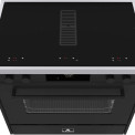 Elementi di Cucina IM9034-MZ-IX-B inductie fornuis met afzuiging - mat zwart