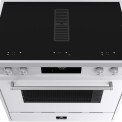 Elementi di Cucina IM9034-WT-IX-S inductie fornuis met afzuiging - wit