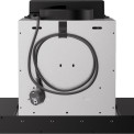 Etna AB390ZT wand afzuigkap - 90 cm. - zwart