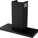 Etna AB390ZT wand afzuigkap - 90 cm. - zwart