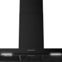 Etna AB390ZT wand afzuigkap - 90 cm. - zwart