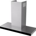 Etna AB791RVS wand afzuigkap - blokline - 90 cm. - rvs