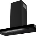 Etna AB791ZT wand afzuigkap - 90 cm. - zwart