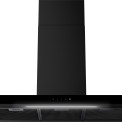 Etna AB791ZT wand afzuigkap - 90 cm. - zwart