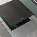 Etna KI159ZT inbouw inductie kookplaat - 1 of 2 fasen