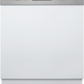 Etna VW47SM inbouw vaatwasser - half geïntegreerd - rvs bedieningspaneel