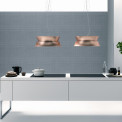Falmec DAMA60K eiland Copper afzuigkap - Copper - 60 cm breed