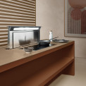 Falmec DOWN90D3R downdraft afzuigkap - rvs - 90 cm breed - motorloos