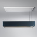 Falmec LEVAN120BL eiland afzuigkap - zwart glas - 120 cm breed