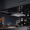 Falmec LIGHT120BL eiland afzuigkap - zwart - 120 cm breed