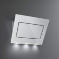 Falmec QUAS80W3W wand afzuigkap - wit glas - 80 cm breed