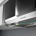 Falmec VIRGO90W3 vlakscherm afzuigkap - roestvrijstaal - 90 cm breed