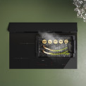 Falmec BRERA75 inbouw inductie kookplaat met afzuiging - 75 cm breed