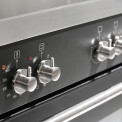 Fratelli MI2920I5FEMANCR inductie fornuis - antraciet - dubbele oven