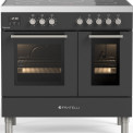 Fratelli MI2920I5FEMANCR inductie fornuis - antraciet - dubbele oven
