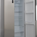 Frilec BONNSBS-525-010CINOX side-by-side koelkast - rvs-look