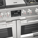 Fulgor Milano FF48EG gas fornuis - 121,6 cm. breed - rvs