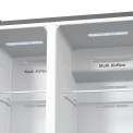 Hisense RS711N4ACE side-by-side koelkast - rvs-look