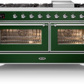 Ilve M15FDNE3/EG fornuis - groen - 150cm. breed